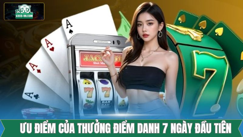Thưởng Điểm Danh 7 Ngày Đầu Tiên K8CC – Nhận Quà Liền Tay 3 Lợi ích nhận được từ việc tham gia khuyến mãi